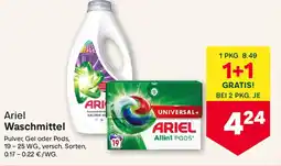 MPreis Ariel Waschmittel Angebot
