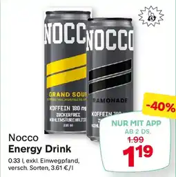 MPreis Nocco Energy Drink Angebot