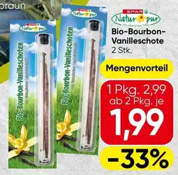 Spar SPAR Natur pur Bio-Bourbon-Vanilleschote Angebot