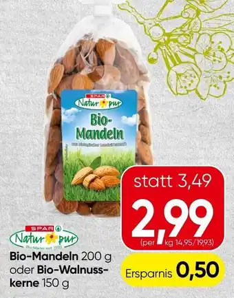 Natur pur Bio-Mandeln