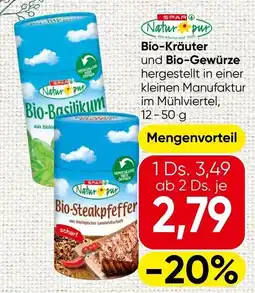 Spar SPAR Natur pur Bio-Steakpfeffer Angebot