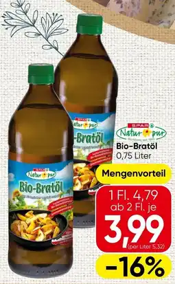 Spar Natur pur Bio-Bratöl Angebot