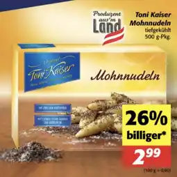 Nah&Frisch Toni Kaiser Mohnnudeln Angebot