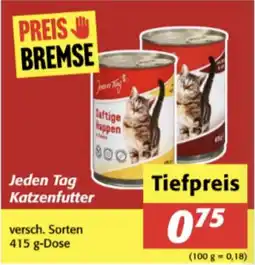 Nah&Frisch Jeden Tag Katzenfutter Angebot