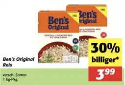 Nah&Frisch Ben's Original Reis Angebot