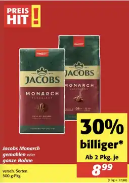 Nah&Frisch Jacobs Monarch Angebot