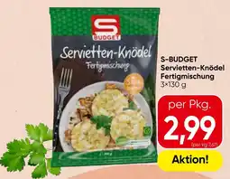 Spar S-Budget Servietten-Knödel Fertigmischung Angebot