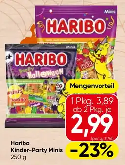 Spar Haribo Kinder-Party Minis Angebot