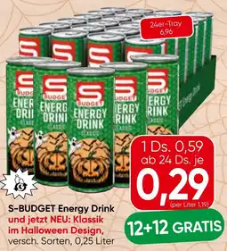 Spar S-Budget Energy Drink Angebot