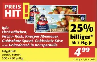 Iglo Fischstäbchen