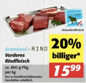 Donauland-RIND Vorderes Rindfleisch