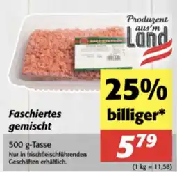 Nah&Frisch Faschiertes gemischt Angebot
