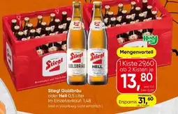 Spar Stiegl Goldbräu oder Hell Angebot