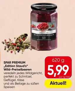 Spar SPAR PREMIUM Wild-Preiselbeeren Angebot