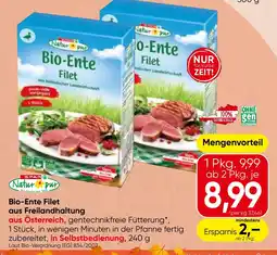 Spar Bio-Ente Filet Natur pur Angebot