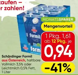 Spar Schärdinger Formil Angebot