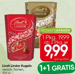 Spar Lindt Lindor Kugeln Angebot