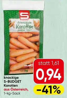 Spar S-Budget Karotten Angebot