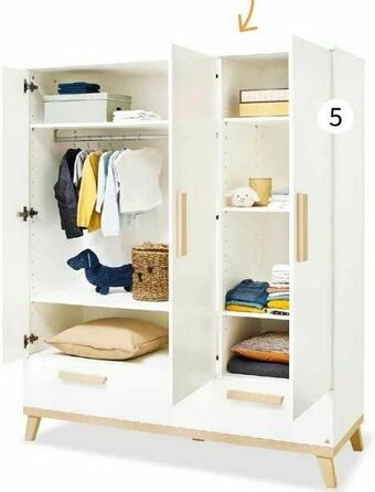 BabyOne Kleiderschrank Larsson Angebot