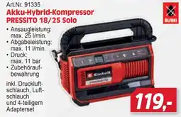 Zgonc Akku-Hybrid-Kompressor PRESSITO 18/25 Solo Angebot