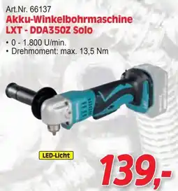 Zgonc Akku-Winkelbohrmaschine LXT - DDA350Z Solo Angebot
