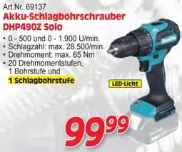 Zgonc Akku-Schlagbohrschrauber DHP490Z Solo Angebot