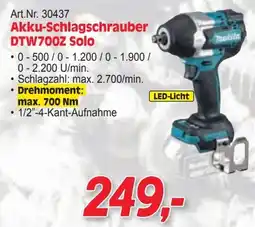 Zgonc Akku-Schlagschrauber DTW700Z Solo Angebot