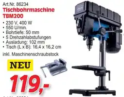 Zgonc Scheppach Tischbohrmaschine TBM200 Angebot