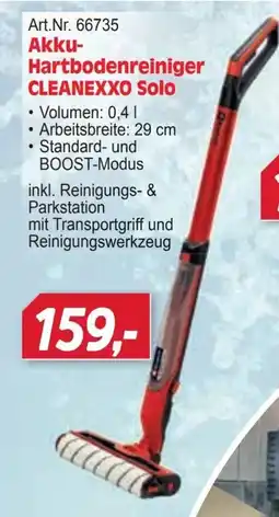 Zgonc Akku-Hartbodenreiniger CLEANEXXO Solo Angebot