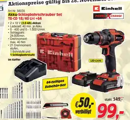 Zgonc Einhell Akku-Schlagbohrschrauber Set Angebot