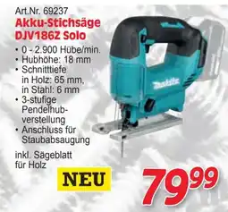 Zgonc Akku-Stichsäge DJV186Z Solo Angebot