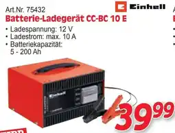 Zgonc Einhell Batterie-Ladegerät CC-BC 10 E Angebot