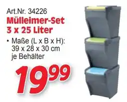 Zgonc Mülleimer-Set Angebot