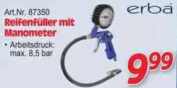 Zgonc Reifenfüller mit Manometer erba Angebot