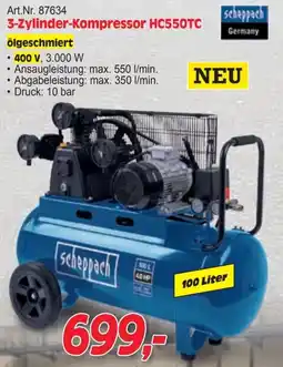 Zgonc 3-Zylinder-Kompressor HC550TC Angebot