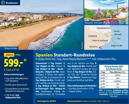 Lidl Reisen Spanien Standort-Rundreise Angebot