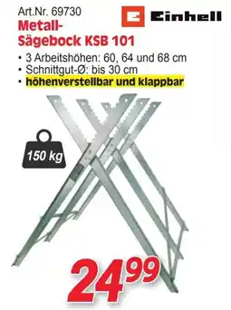 Zgonc Einhell Metall-Sägebock KSB 101 Angebot