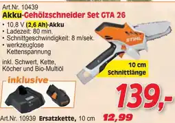 Zgonc Akku-Gehölzschneider Set GTA 26 STIHL Angebot