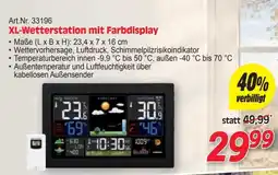 Zgonc XL-Wetterstation mit Farbdisplay Angebot