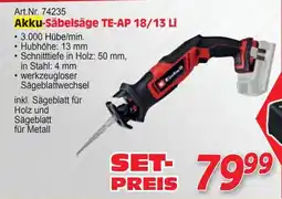 Zgonc Akku-Säbelsäge TE-AP 18/13 Li Angebot