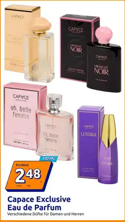 Action Capace Exclusive Eau de Parfum Angebot