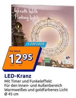 Action LED-Kranz Angebot