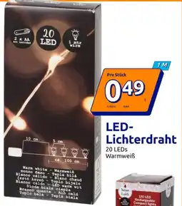 Action LED-Lichterdraht Angebot