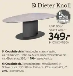 XXXLutz Dieter Knoll Couchtisch Angebot