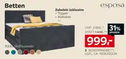 XXXLutz Esposa boxspringbett Angebot
