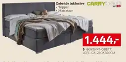 XXXLutz Carryhome Boxspringbett Angebot