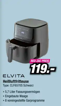 Mörth Elektro Elvita Heißluftfritteuse Angebot