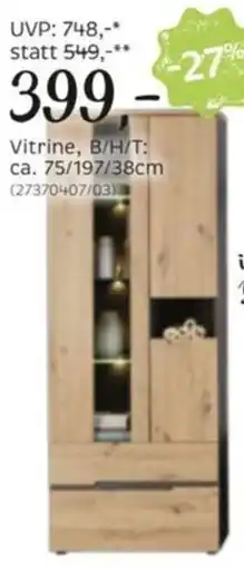 XXXLutz Vitrine Angebot