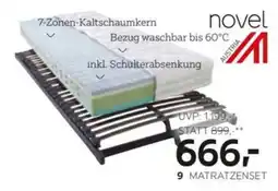 XXXLutz novel 9 MATRATZENSET Angebot