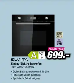 Mörth Elektro Elvita Einbau-Elektro-Backofen Angebot